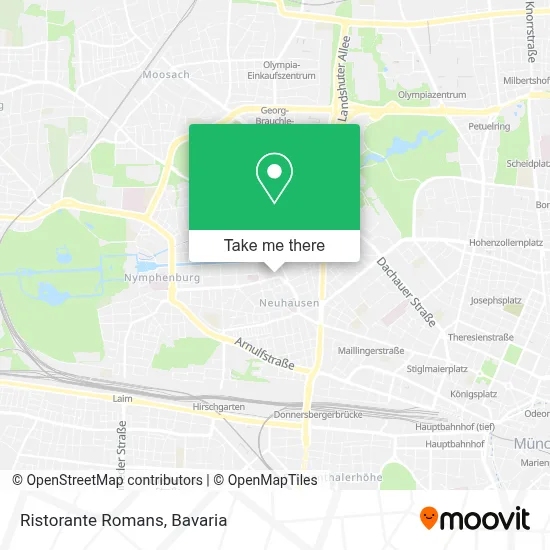 Ristorante Romans map