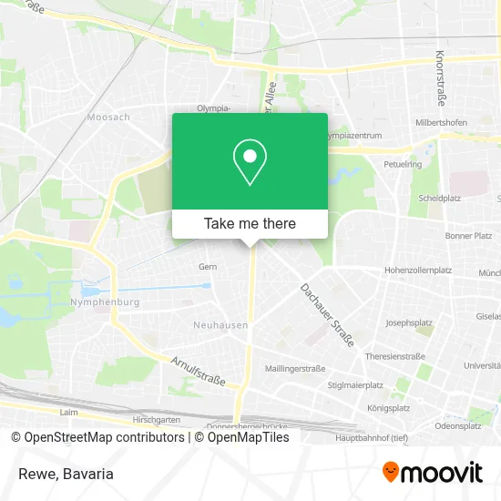 Rewe map