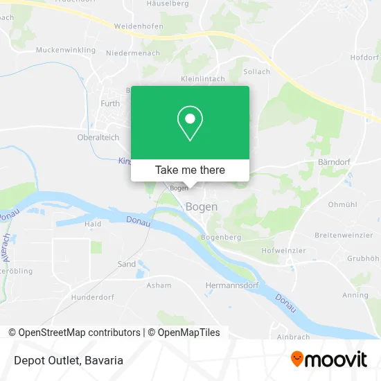 Depot Outlet map