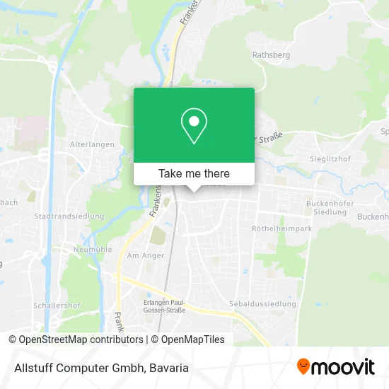 Allstuff Computer Gmbh map
