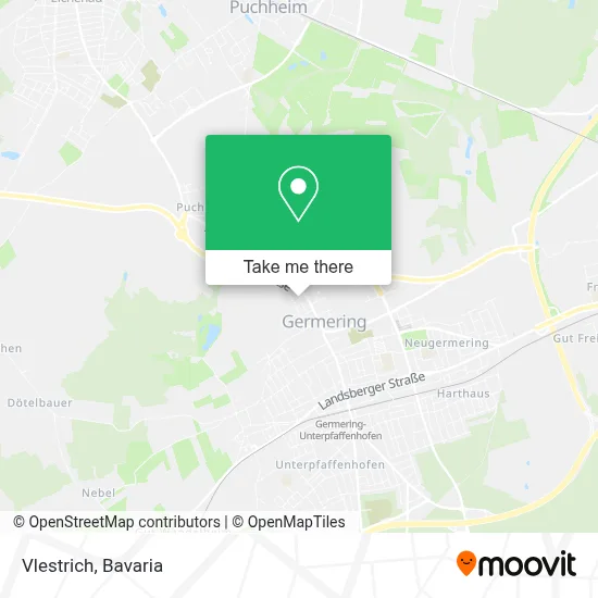 Vlestrich map