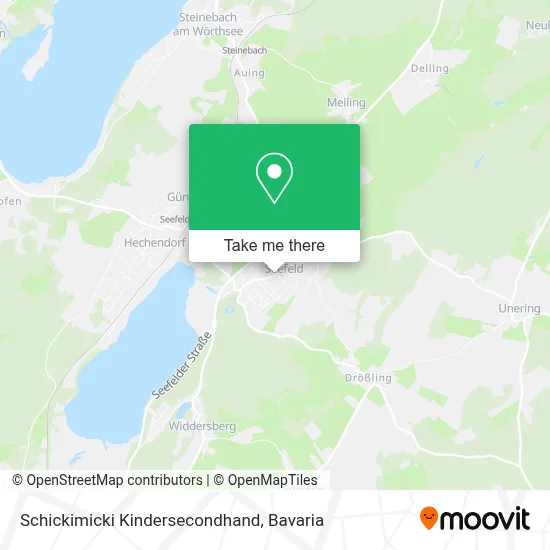 Schickimicki Kindersecondhand map