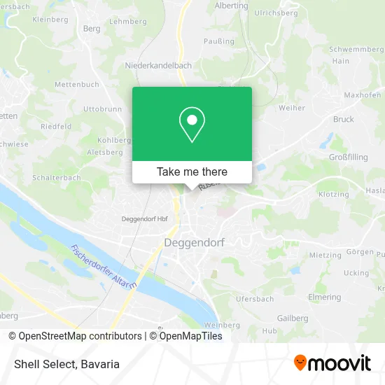 Shell Select map