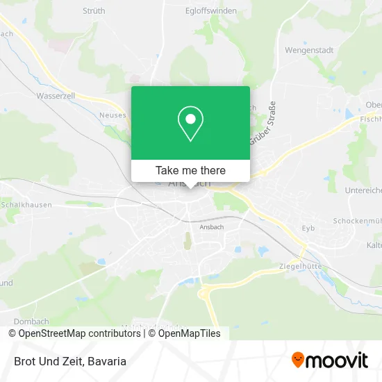 Brot Und Zeit map
