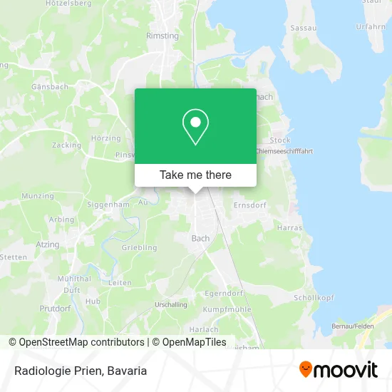 Radiologie Prien map