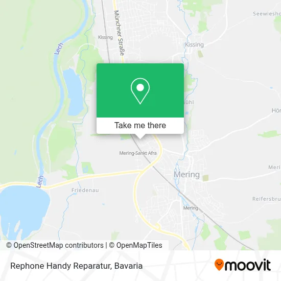 Rephone Handy Reparatur map