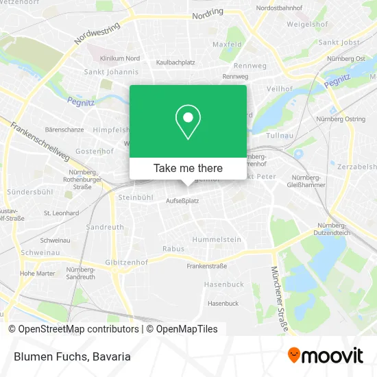 Blumen Fuchs map