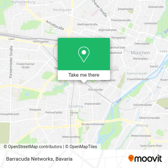 Barracuda Networks map