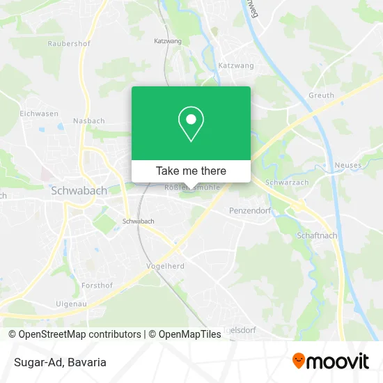 Sugar-Ad map