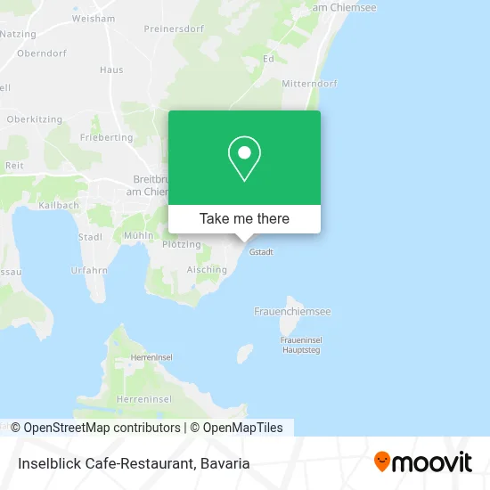 Inselblick Cafe-Restaurant map