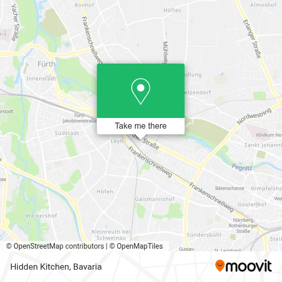 Hidden Kitchen map
