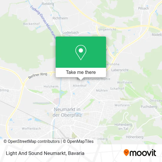 Light And Sound Neumarkt map