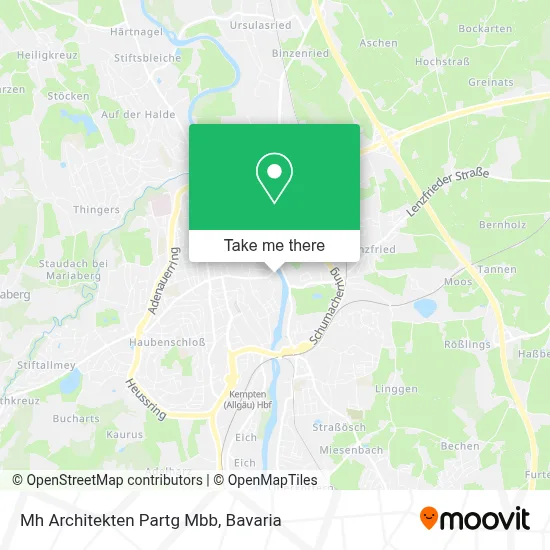 Mh Architekten Partg Mbb map