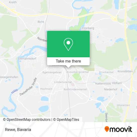 Rewe map