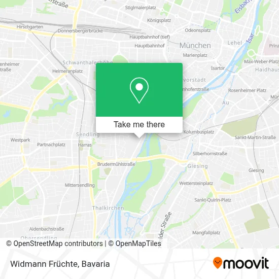 Widmann Früchte map