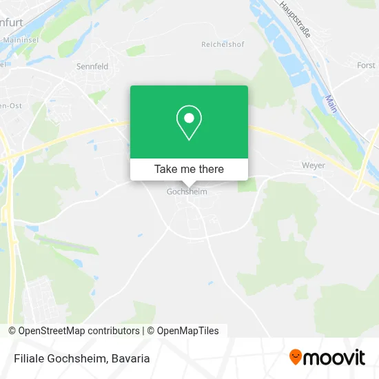 Filiale Gochsheim map