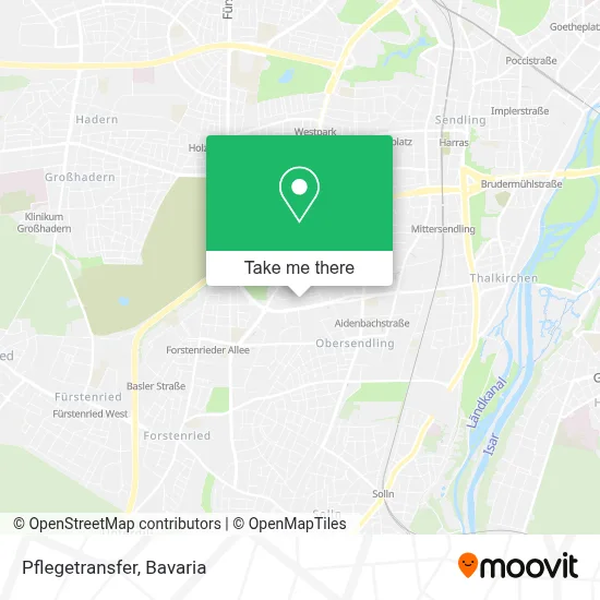 Pflegetransfer map
