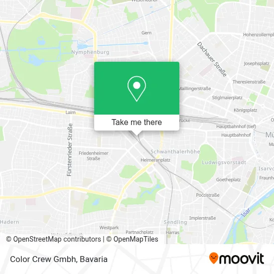 Color Crew Gmbh map