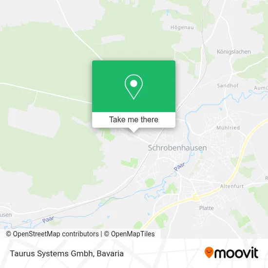Taurus Systems Gmbh map