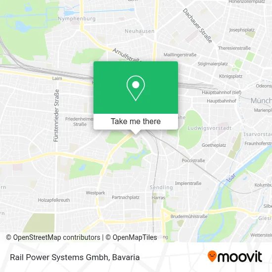Rail Power Systems Gmbh map