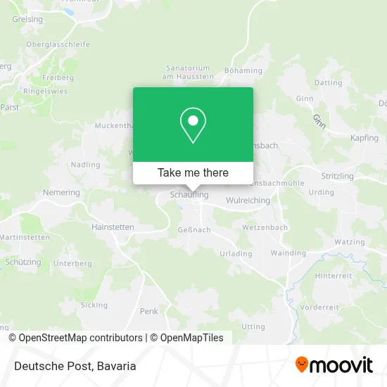 Deutsche Post map