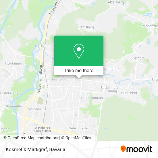 Kosmetik Markgraf map