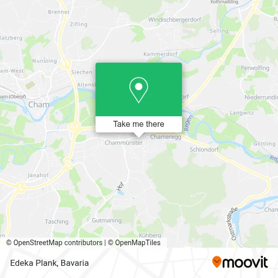 Edeka Plank map