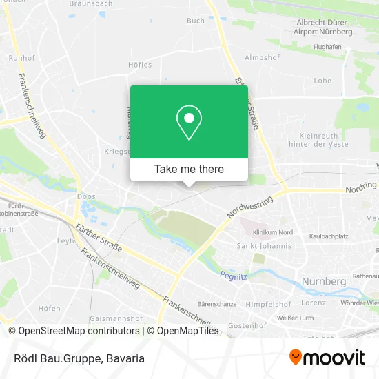 Rödl Bau.Gruppe map