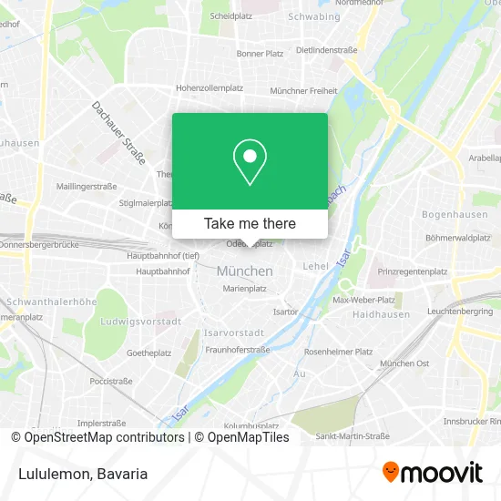 Lululemon map
