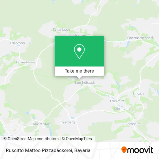 Ruscitto Matteo Pizzabäckerei map
