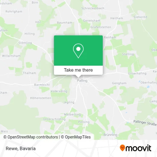 Rewe map