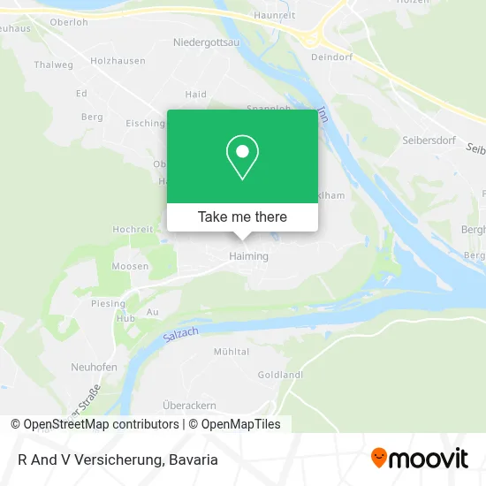 R And V Versicherung map