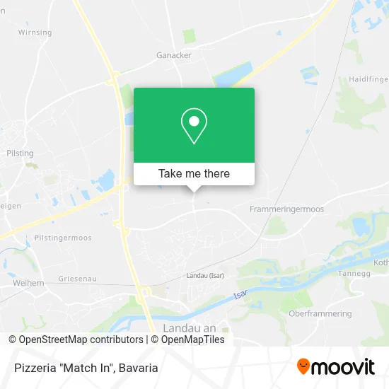 Pizzeria "Match In" map