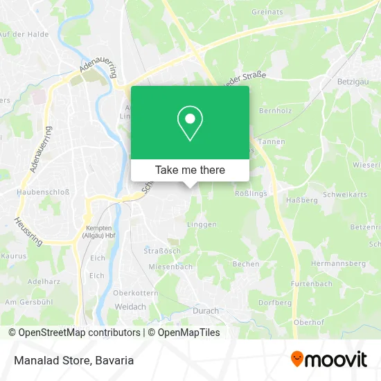 Manalad Store map