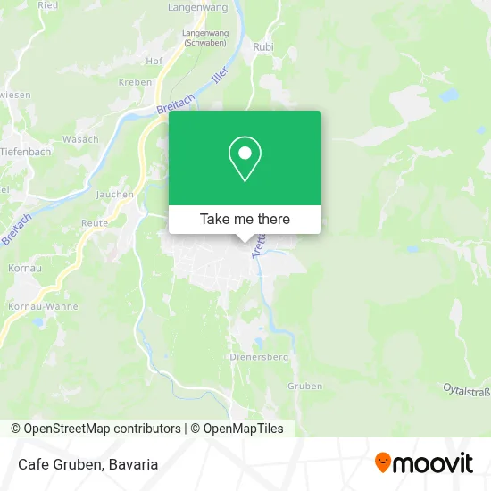 Cafe  Gruben map