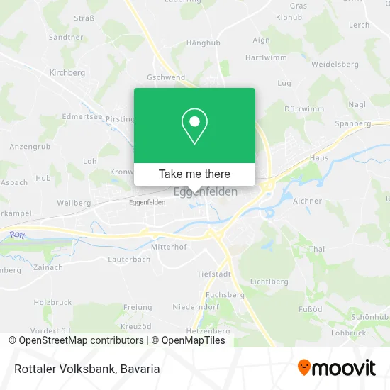Rottaler Volksbank map