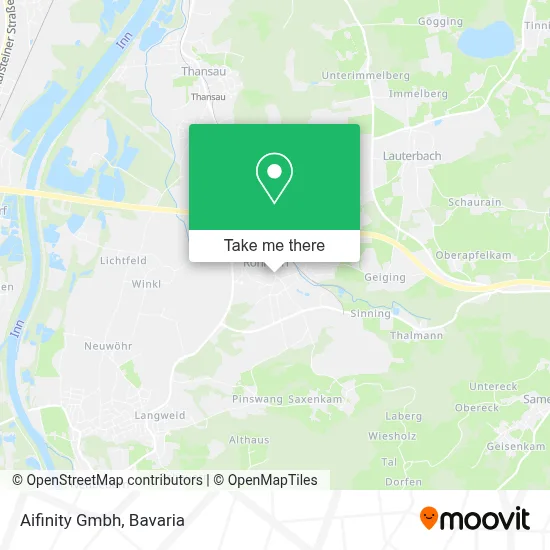 Aifinity Gmbh map