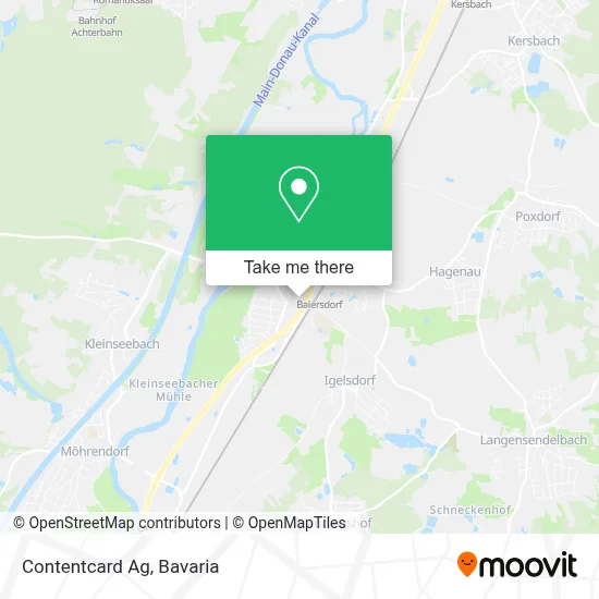 Contentcard Ag map