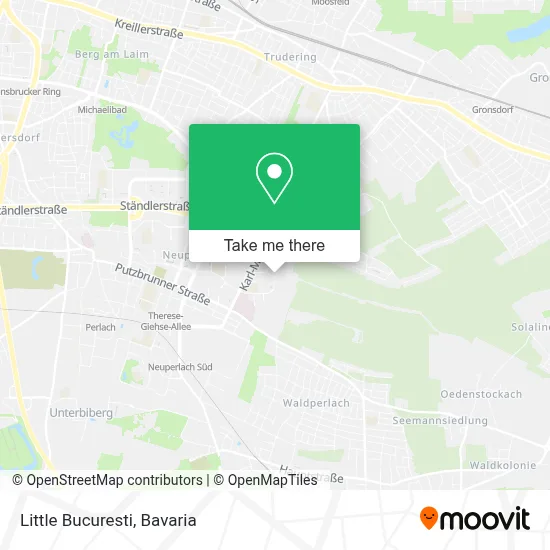 Little Bucuresti map