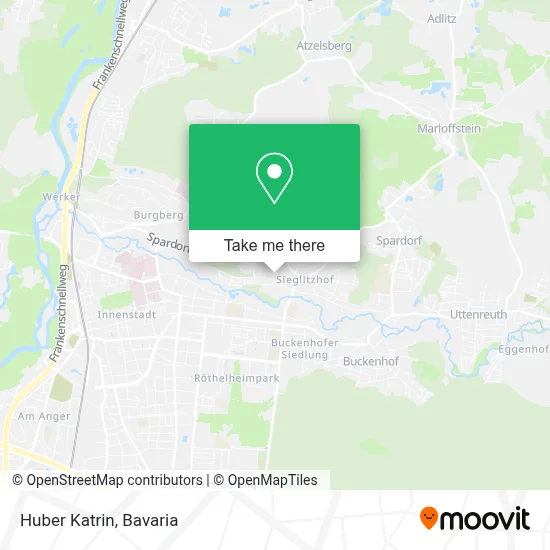 Huber Katrin map