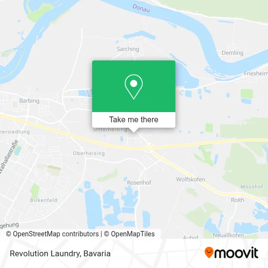 Revolution Laundry map
