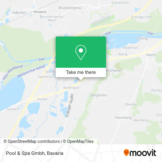 Pool & Spa Gmbh map