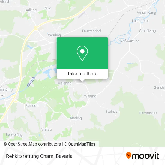 Rehkitzrettung Cham map