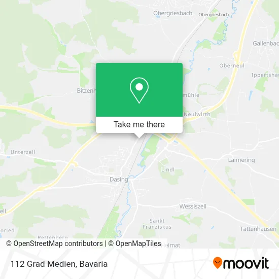 112 Grad Medien map