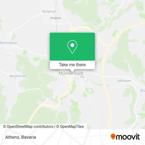 Athen map