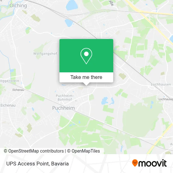 Ups Access Point map