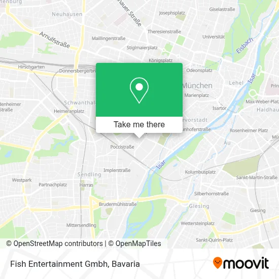 Fish Entertainment Gmbh map