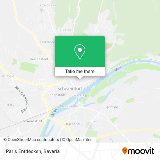 Paris Entdecken map