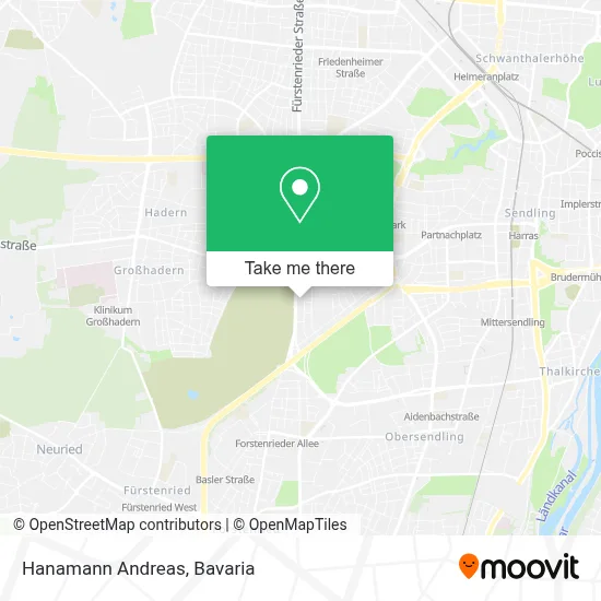 Hanamann Andreas map