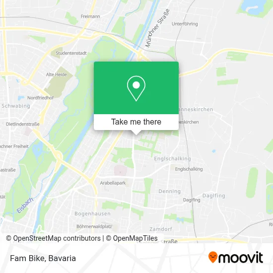 Fam Bike map